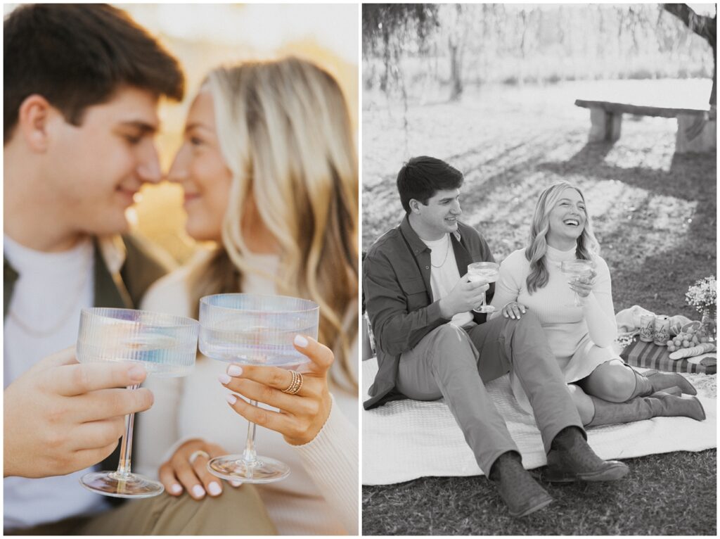 photograph of couple session at quail creek resort in hartselle alabama