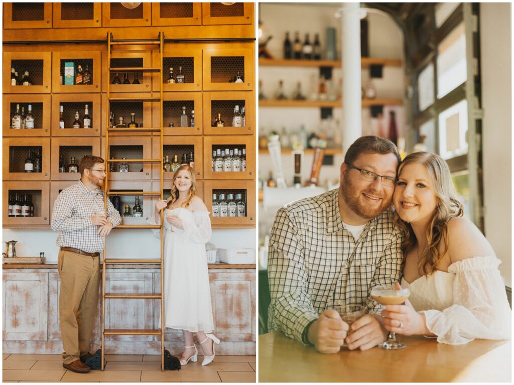 an engagement at city harbor in Guntersville alabama