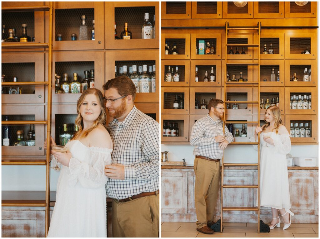 an engagement at city harbor in Guntersville alabama