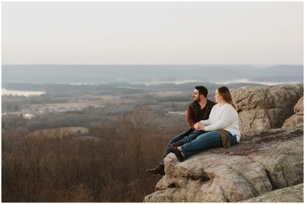 photo of engagement at infinity event venue in section alabama