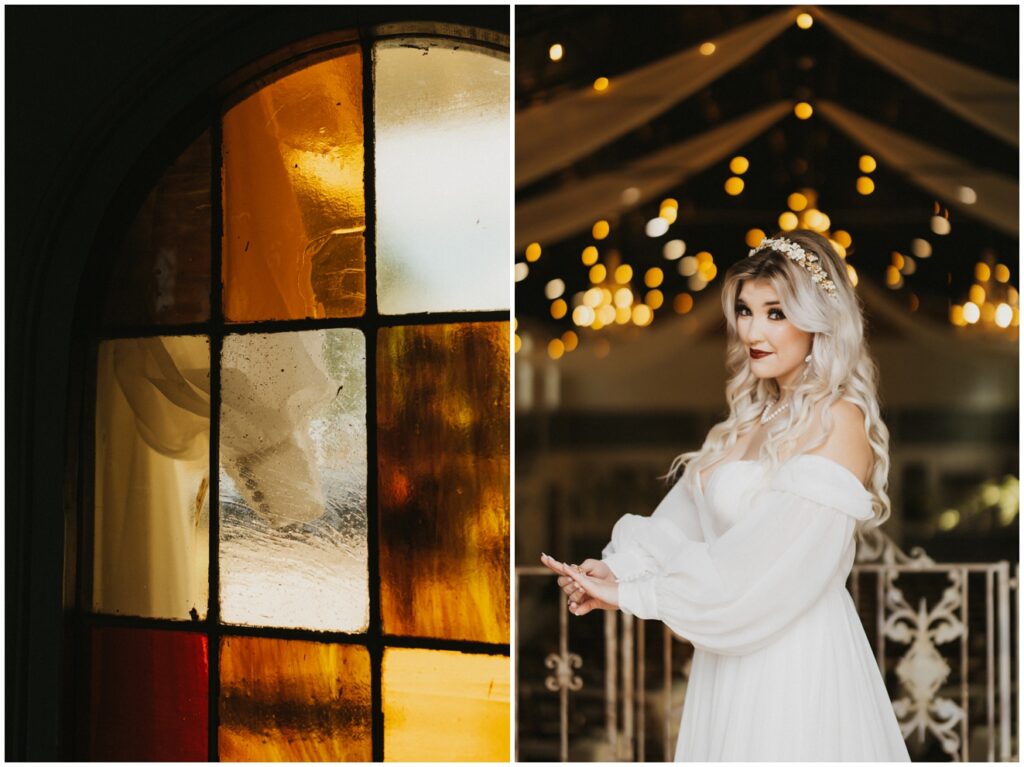 a wedding at the white barn at padgett place