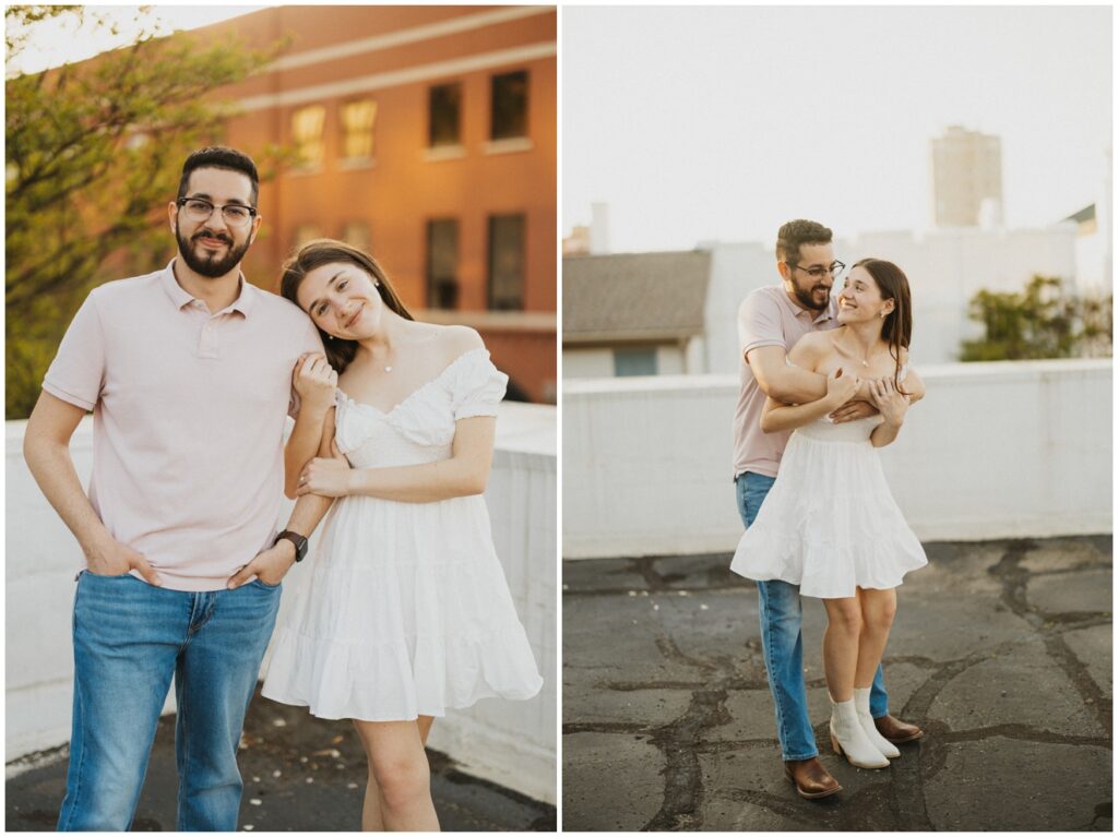 an engagement at Downtown Huntsville