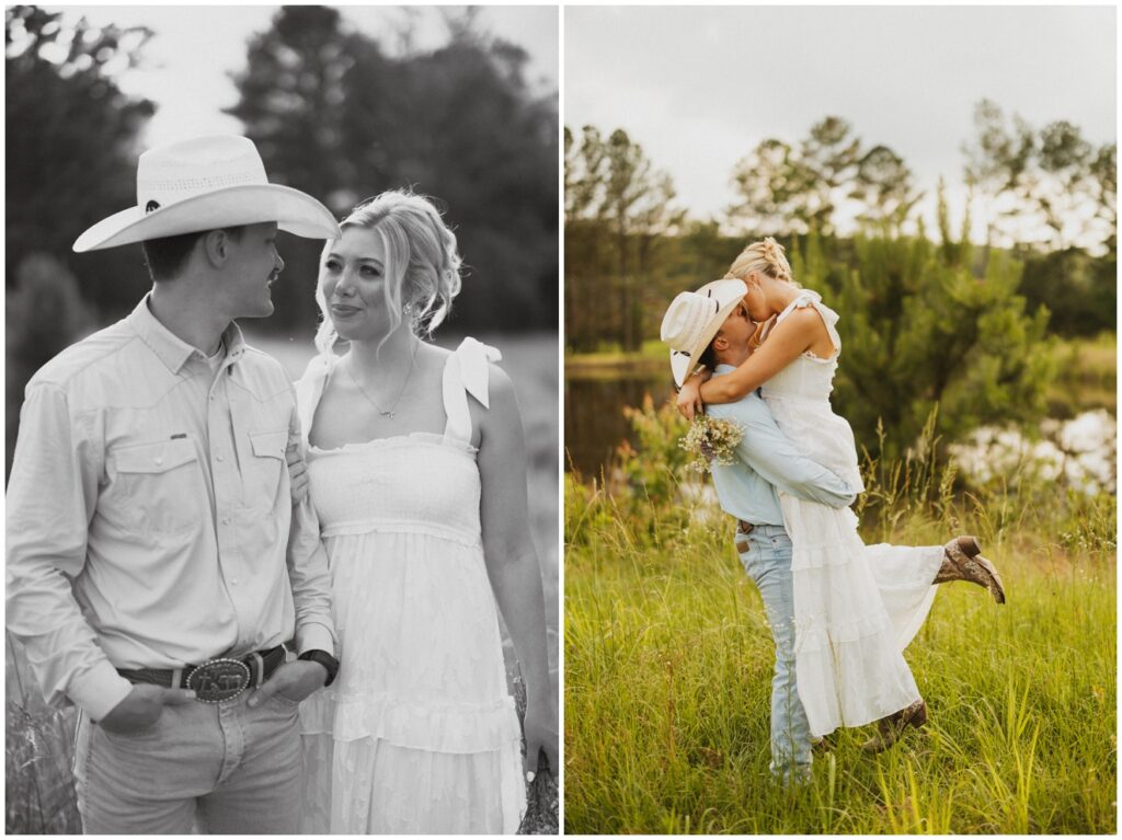 an engagment session in warrior alabama