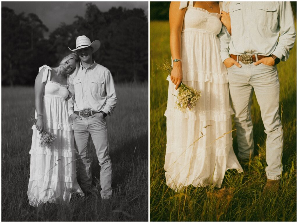 a photo of an engagement session Warrior Alabama
