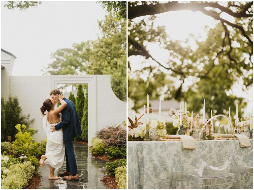 wedding at the lumpkin house wedding venue in alabama