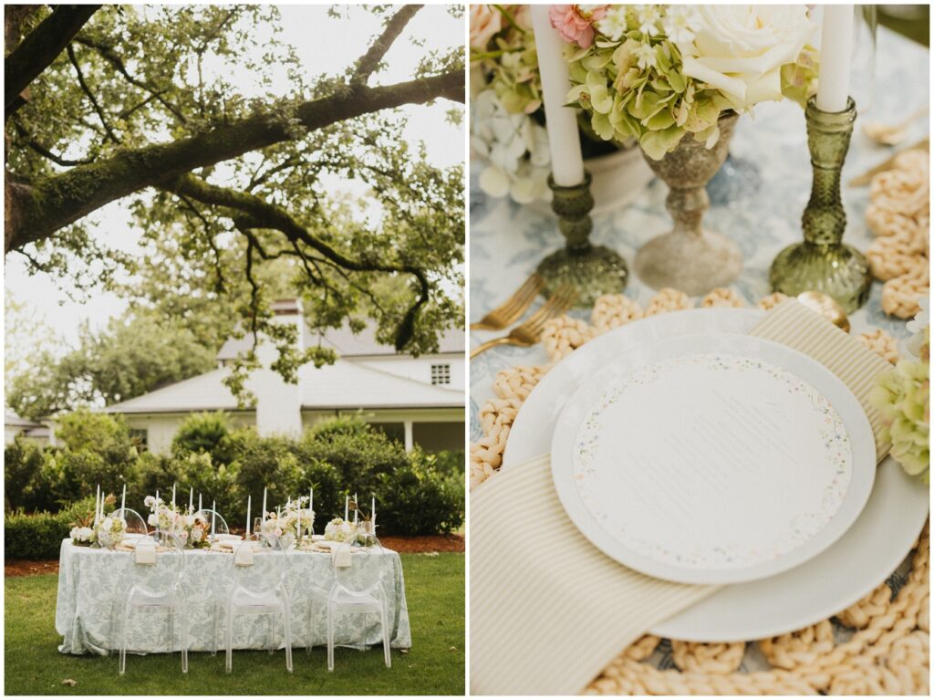 wedding tablescape