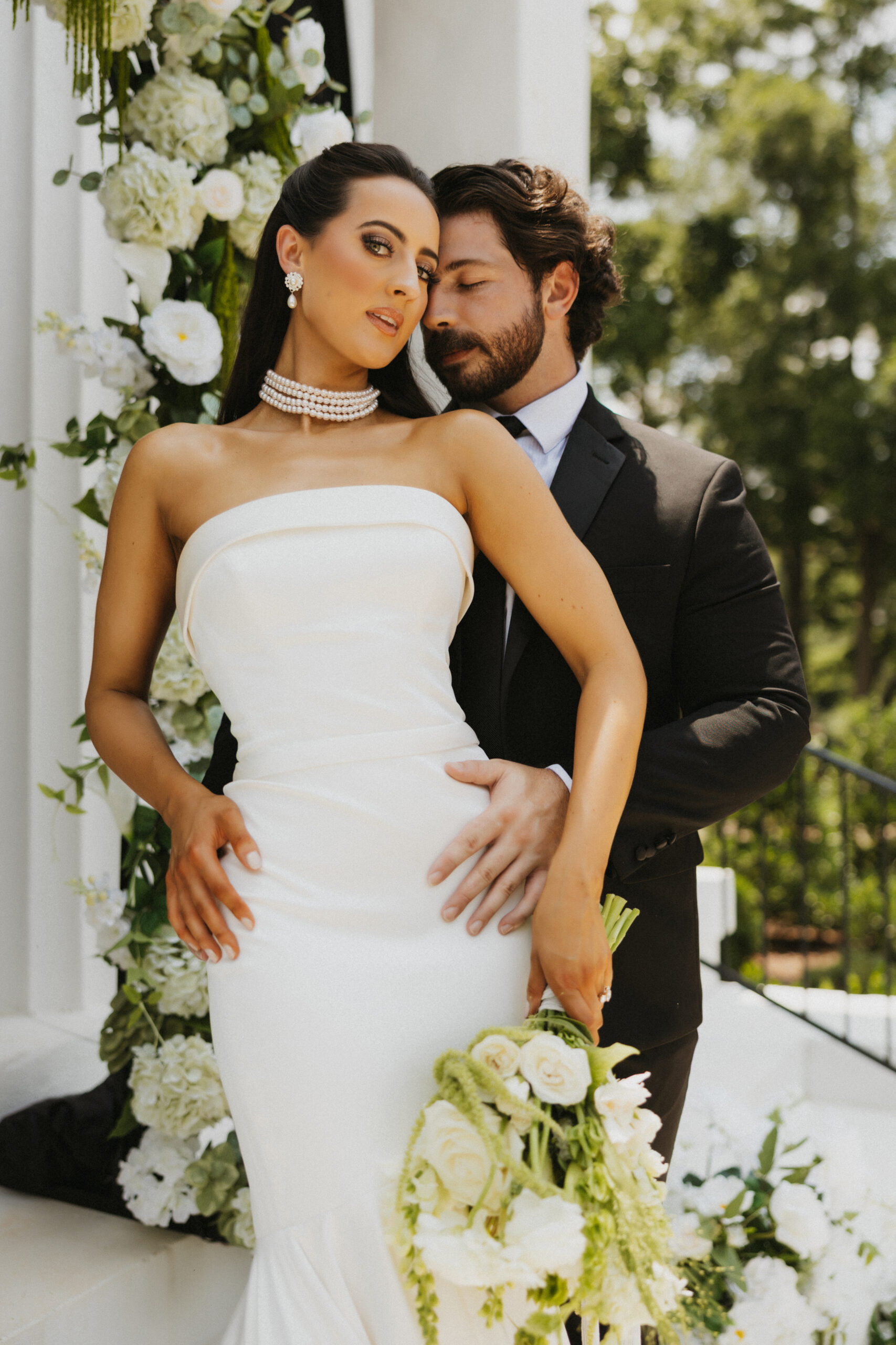 a wedding styled shoot at oak place