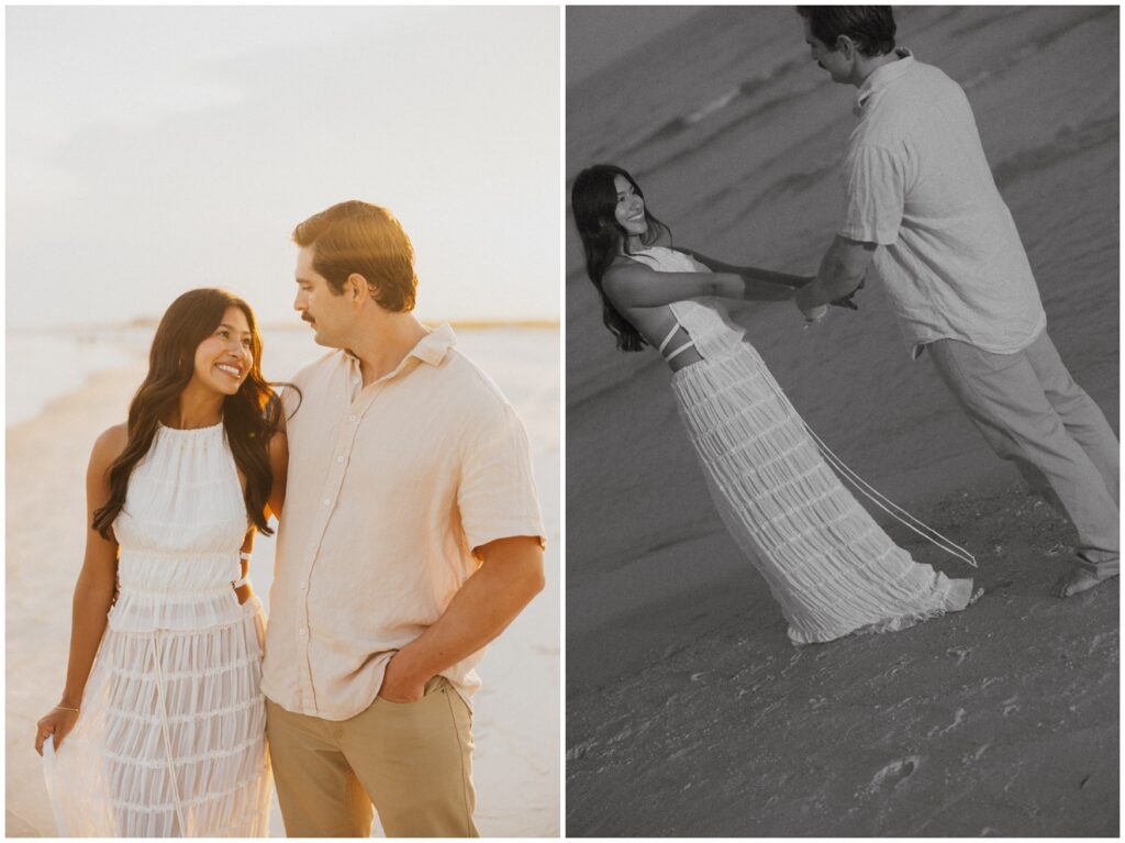 couple photoshoot in gulf shores