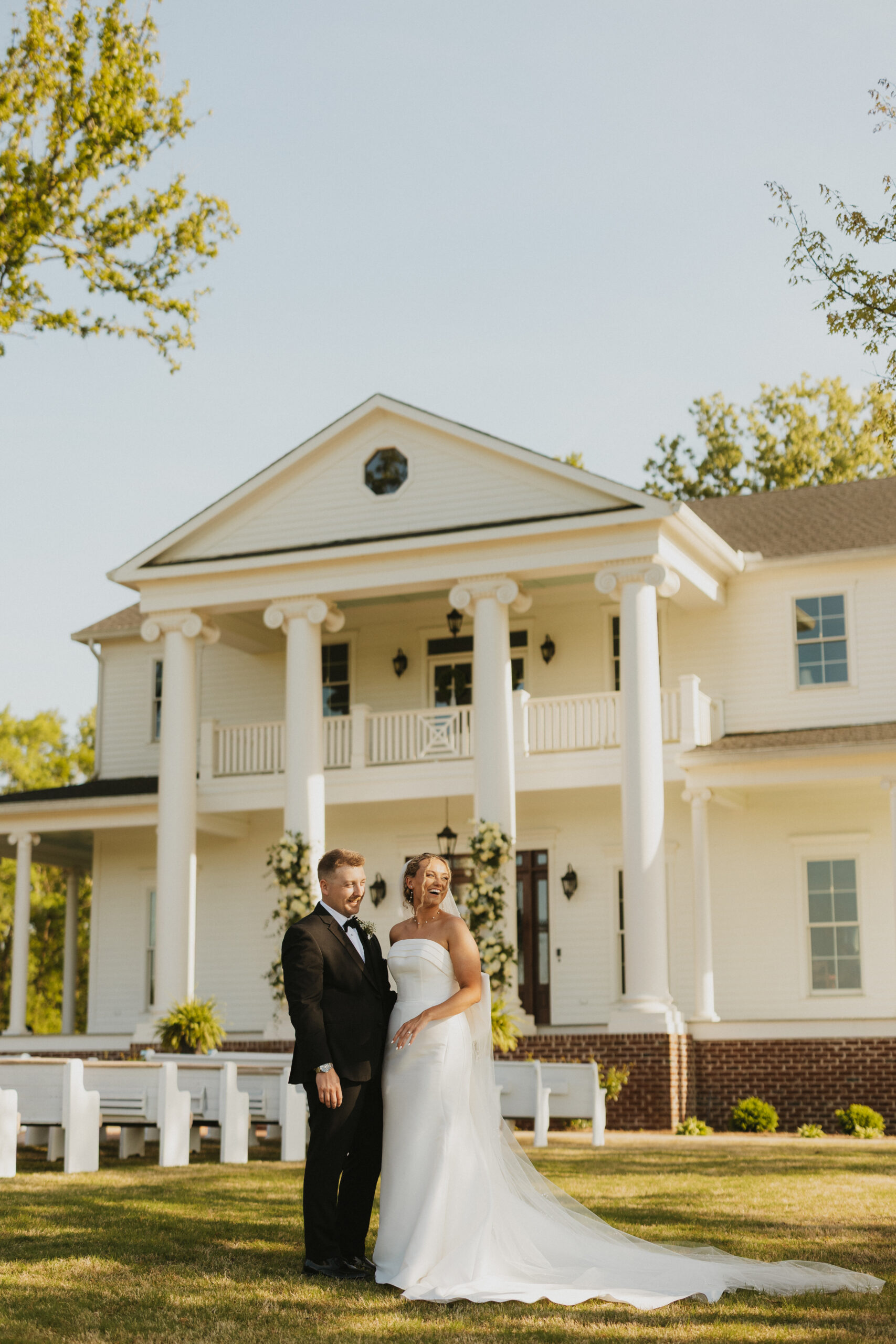 wedding at thompson bottom farms in hartselle alabama